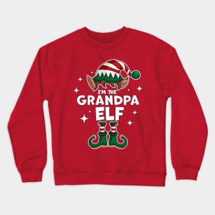 I'm the Grandpa Elf - Funny Christmas Matching Family Group Crewneck Sweatshirt